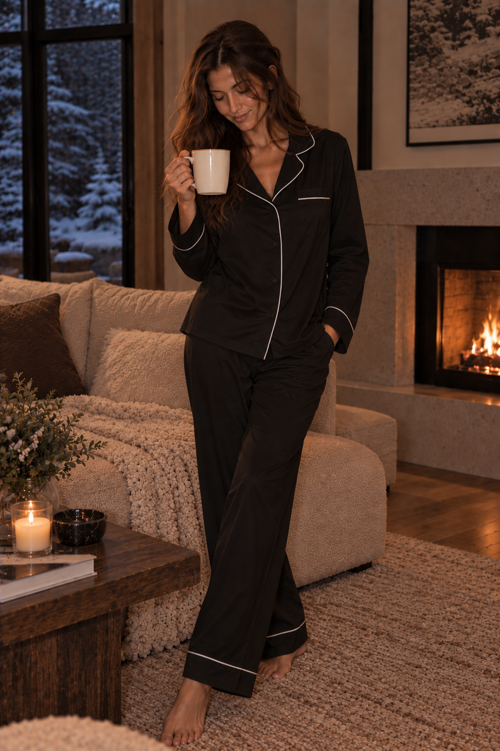 Cotton/Fleece Lined Set