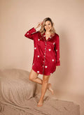 Red Hearts - Sleeping Shirt
